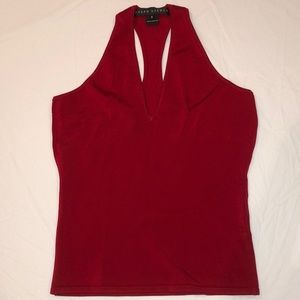 Ralph Lauren Hot/Christmas Red Razorback Tank! Med